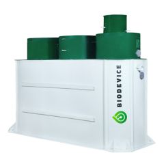 Купить септик Биодевайс Гост 8 Стандарт Самотечный Без монтажа на 10 человек, с гарантией Пожизненная по выгодной цене, с доставкой в магазине Биосептикон