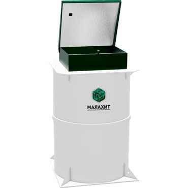 Купить септик АОС Малахит 12 Самотечный Без монтажа на овек, с гарантией по выгодной цене, с доставкой в магазине Биосептикон