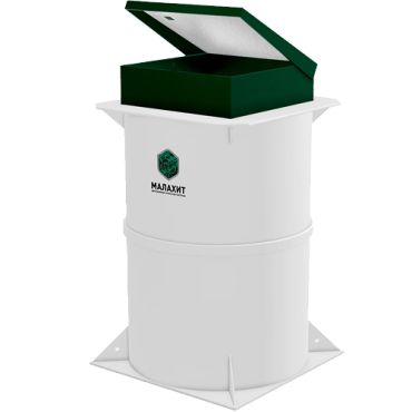 Купить септик АОС Малахит 8 Самотечный Без монтажа на овек, с гарантией по выгодной цене, с доставкой в магазине Биосептикон