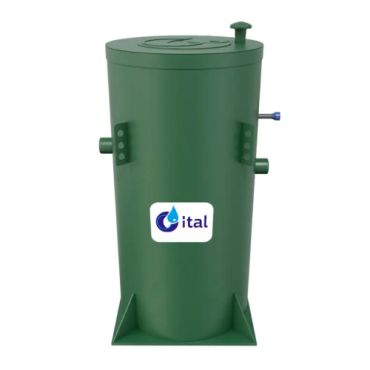 Купить септик Итал Антей 7 Миди Самотечный Без монтажа на 9 человек, с гарантией 5 лет по выгодной цене, с доставкой в магазине Биосептикон