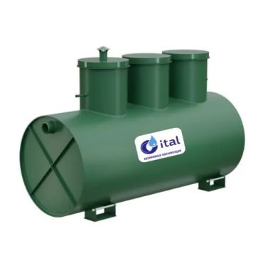 Купить септик Итал Горизонт 5 Самотечный Без монтажа на 5 человек, с гарантией 5 лет по выгодной цене, с доставкой в магазине Биосептикон