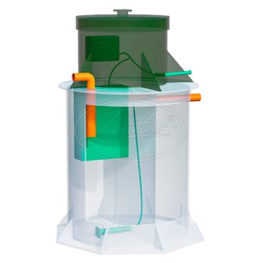 Купить септик Титан Био 8 Стандарт Самотечный Без монтажа на 8 человек, с гарантией 3 года по выгодной цене, с доставкой в магазине Биосептикон